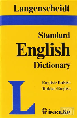 Langenscheid Standard English Dictionary English-Turkish Turkish-English